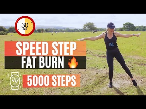 🔥 5,000 Steps | 30-Min Speed Walking Workout | No Equipment, Fat Burn Fast!