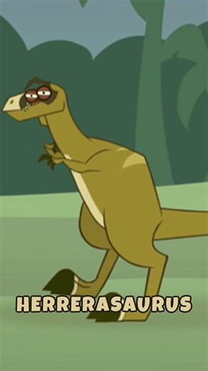 Did You Know? Herrerasaurus Was One of the FIRST Dinosaurs! 😱 #dinosaurforkids #facts #shorts