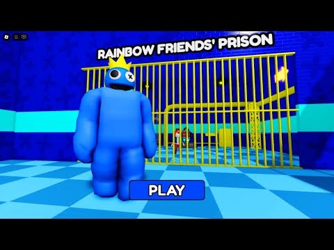 RAINBOW FRIENDS' PRISON RUN OBBY = game Roblox