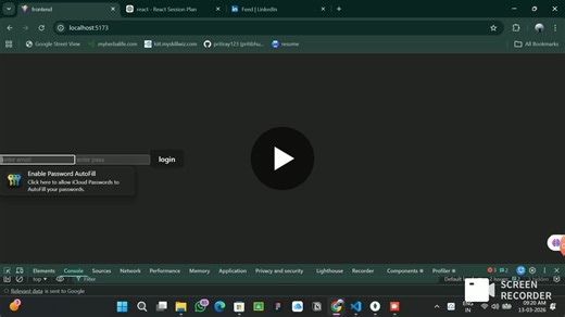 Today’s Development Progress 🚀CRUD Focused on improving the dashboard functionality of my React application and implemented the complete CRUD flow (Create, Read, Update, Delete) for task management.… | Pritibhusan Raybabu