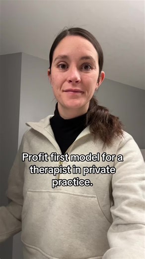 Profit First Model for Therapists in Private Practice
