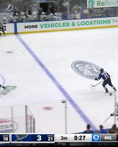 Cap cuts the lead to one 🫡 | Tampa Bay Lightning