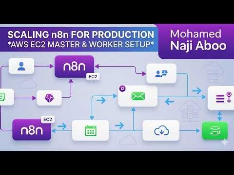 Scaling n8n on AWS EC2: Production Ready Master & Worker Nodes