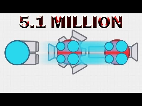 Arras.io - Dual Stacking Bullet Firepower (5.1M Score)