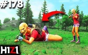 【满脑子都是骚操作】H1Z1 快速趴下射击