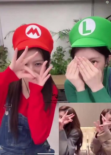 Sullyoon and Bae imitating TWICE's Sana and Nayeon random tiktok... | Sullyoon, one of the 4th gen visual