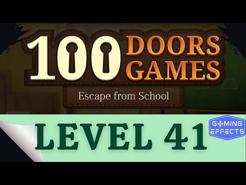 100 Doors Game Escape From School Level 41