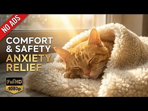 24h Relaxing Music for Cats 🐈 Anxiety Relief, Sleep & Safety Sounds