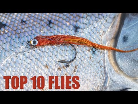 Sea Trout flies for late spring and warm water coastal fly fishing