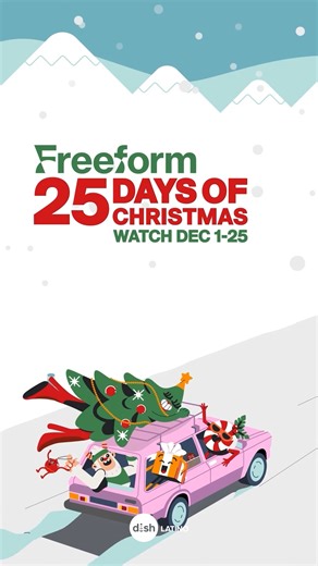 1.7K views | Desde Home Alone hasta Frozen, la Navidad se vive mejor con​ un maratón​ de clásicos para disfrutar la época más linda del año.  Disfruta 25 Days of Christmas en Freeform, canal 180, por DishLATINO. | DishLATINO | Facebook