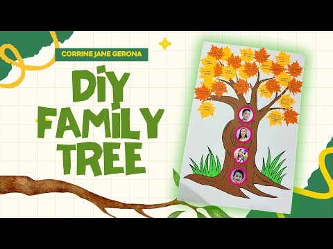 DIY Family Tree Project for Kids | Easy & Creative School Activity