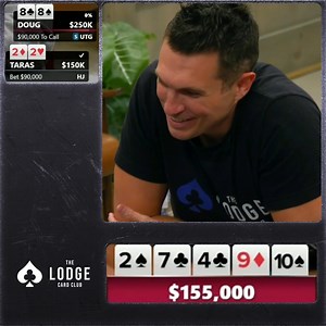 Doug Polk Has NO CLUE What To Do | Lodge Card Club