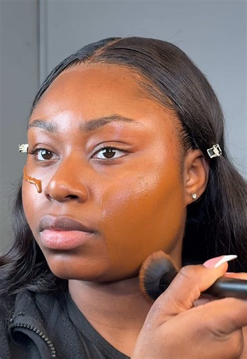 Deer Makeup look tutorial🦌🎁 #deermakeup #halloweenmakeup #makeuptutorial #blackgirlmakeup