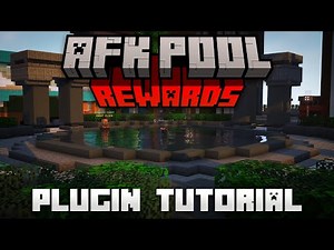 How to add an AFK POOL to your Minecraft server! AFK Pool Rewards Plugin Setup Tutorial