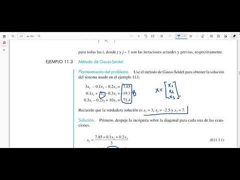 Gauss Seidel con Python