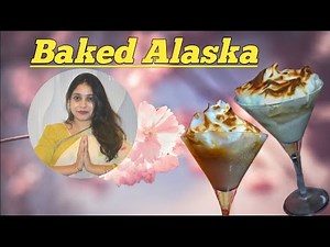 Easy & Delicious Baked Alaska Recipe | Flavoured Ice Cream Cake | Easy Desert Recipe