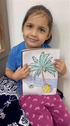 How to paint coconut tree | how to paint trees