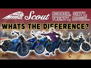 Comparing the FULL Indian Scout, Bobber, Sixty, & Rogue Lineup. Whats the Difference?
