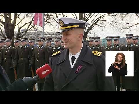 Latvia's Independence Day 2022 Military Parade with NATO Troops