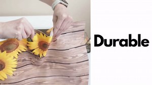 Ambesonne Christmas Place Mats Set of 4, Tree with Tinsel and Ball with Present Wrap Ribbon Celebration Picture, Washable Fabric Placemats for Dining Table, Standard Size, Purple Grey