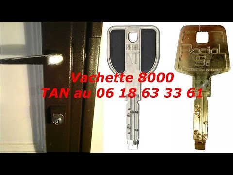 TUTO: comment changer une serrure Vachette 8000 et son cylindre ?