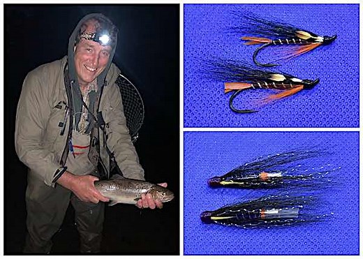 Sea trout fishing at night on the beautiful Welsh Dee