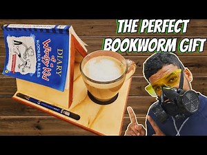 DIY Bookmark stand- Simple Beginner Woodworking project