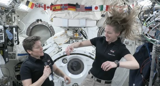 NYC Students Quiz NASA Astronauts: How Space Changes Senses, Sleep, and Perspective