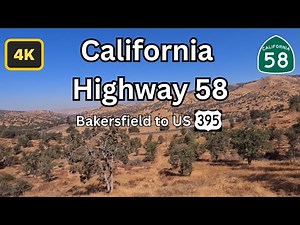 California Highway 58 Bakersfield to Highway 395 Tehachapi Railroad Loop