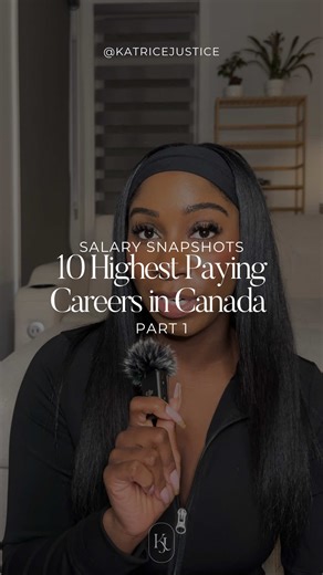 The top 10 highest paying careers in Canada (based on data from Salary Snapshots) 👀💸 Like this video & follow me for part 2 💰 #salarytransparency #salarytransparencycanada #careertips #careertok