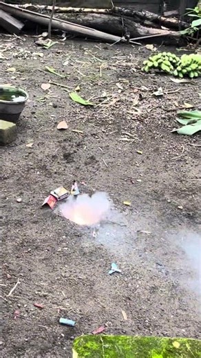 Experiment: Lighting a Fountain Firecracker Underground! Ramadan 2026 #experiment #firecracker #s...