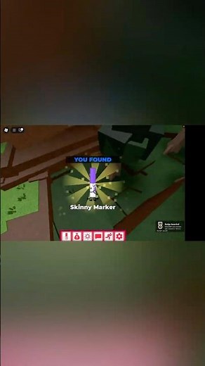 How to find skinny marker | Roblox find the markers