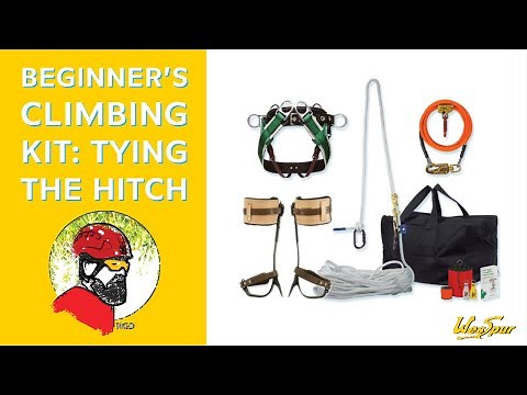 WesSpur Beginner's Climbing Kit: Tying the Hitch with Niceguydave