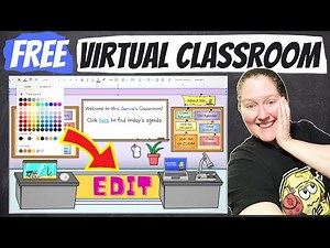 Everything You Can EDIT in My Virtual Classroom Which You Can DOWNLOAD for FREE ON TPT