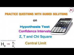 Sample Questions on Hypothesis Testing-Part 1 (Score 💯%) #mcqs #statistics #hypothesis