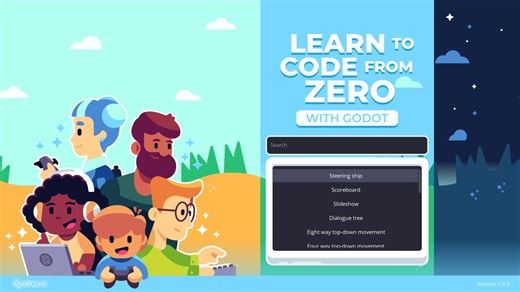 Learn to Code From Zero, With Godot