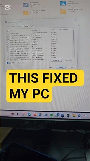 PC Slow? Tick This Box (Fixes Startup Lag)