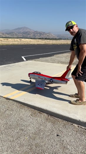 Old school JHH F86 Sabre DF, at California Jets 2025! #rc #rcsquadron #rcjet #jets #aviation #aviationlovers #avaitiongeek #turbinejets #turbine #airshow #airshow2025 #jetrally #usaf #usnavy #usmc #usairforce #californiajets | RC Squadron