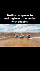 Every kid needs to have a beach vacation with cousins. Tag a cousin if you did this. #family #beach #summer #vacaymode #florida | LA Ricketson