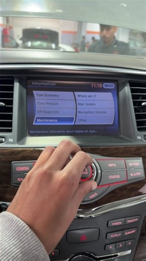 Reset engine oil and filter Nissan patrol