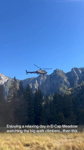 Today took an unexpected turn when I went from watching the big wall climbers on El Cap to watching Yosemite SAR jump into action. El Capitan soars over 3,000 feet tall & today dozens of climbers ascended up this monolith. #yosemitenationalpark #yosemitevalley | Flyingdawnmarie