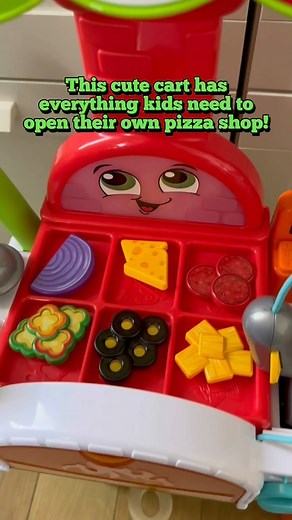 #AD Mama Mia! The Build-a-Slice Pizza Cart froLeapFrog USA is PACKED with role-play fun for little pizza chefs-in-training. Learn why we are obsessed with baking up savory slices with this incredible playset. #weknowplay #leapfrog #leapfrogpizzaparty | The Toy Insider