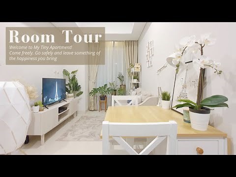 Room Tour | Tiny Apartment, Cozy & Minimalist