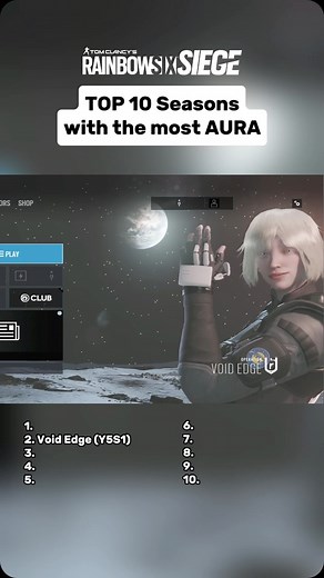 KianChopper on Instagram: "Top 10 Rainbow Six Siege Menu Themes. Full vid on my YouTube! #r6 #rainbowsixsiege #siege #r6siege #rainbow6siege"