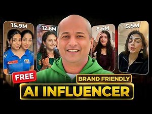 How to Make AI Influencers For FREE | Lip Sync Dancing AI Influencer | AI Se Video Kaise Banaye