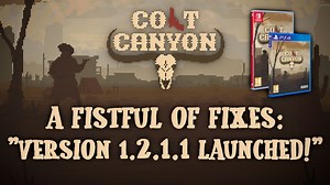 Colt Canyon update out now (version 1.2.1.1), patch notes