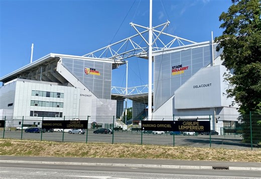Insolite. Un cache-cache géant filmé au stade Bollaert-Delelis de Lens