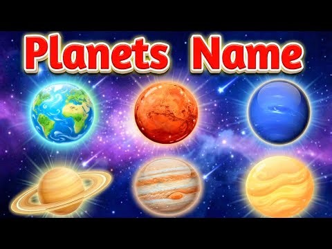Planets Name in English and Hindi | सौरमंडल के ग्रहों के नाम | Solar System for Kids