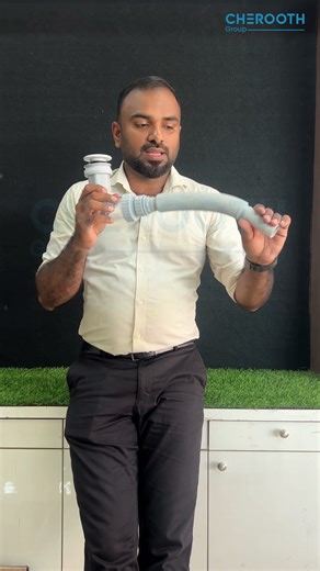 Budget-Friendly & No Rust: Installing the PVC Wash Basin Waste Coupling and Flexible Pipe #kerala