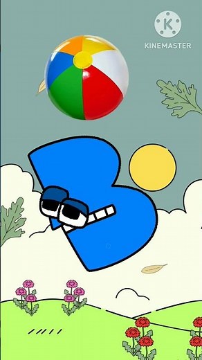 starfall letter b with alhabetlore and alphablocks #alphablocks learnto read #shorts #ytshorts
